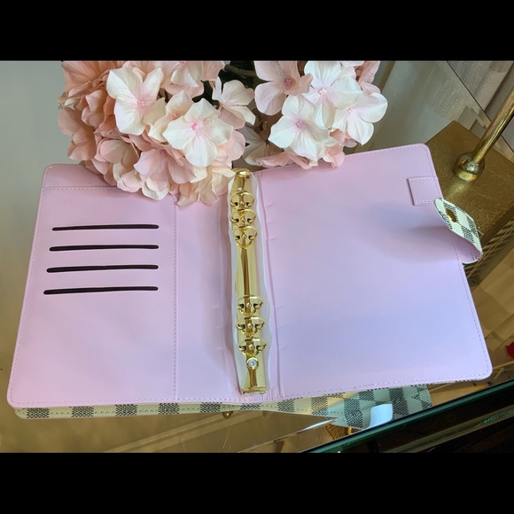 Luxury Checkered A5 Agenda Planner- Planer Cover - Picture 10 of 11